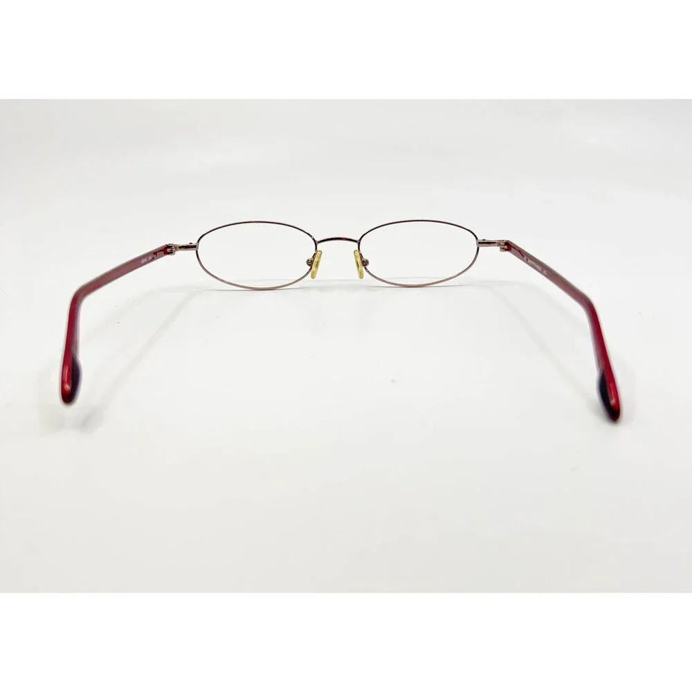 Saks Fith Avenue Eyeglasses Frame S5A148 EP5 48-18-130 Red Full Rim